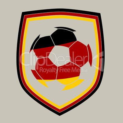 German soccer ball