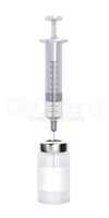 Medical vial and syringe