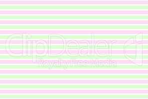 Waagerechte Streifen pink hellgrün und weiß als Hintergrund