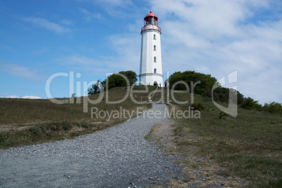 Leuchtturm Dornbusch auf Hiddensee