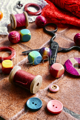 Beads and thread
