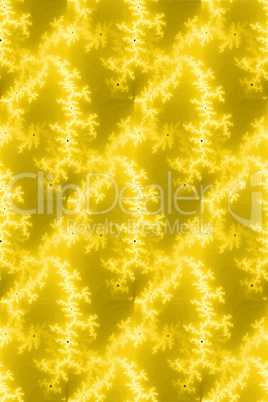 Seamless Fractal Yellow