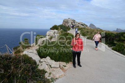 Aussichtspunkt am Cap Formentor, Mallorca
