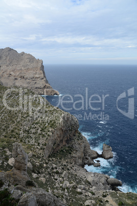 Küste am Cap Formentor, Mallorca