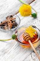 Healing dandelion root