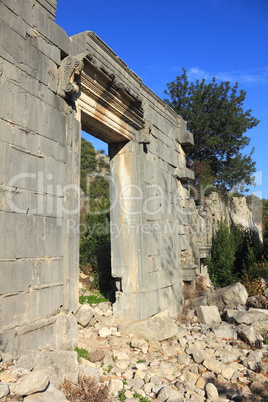 Ruins of ancient Olympos