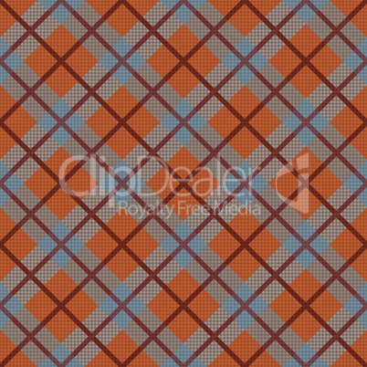Seamless diagonal pattern in grey and orange