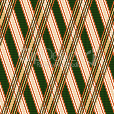 Seamless pattern in orange and green