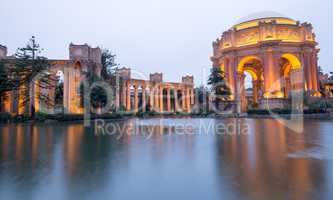 Palace Of Fine Arts, San Francisco, Dusk