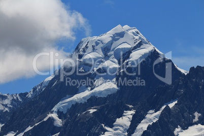 Peak of Mt Cook