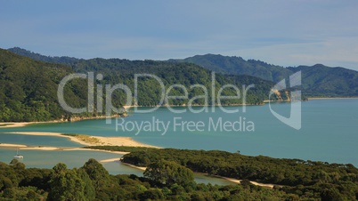 Awaroa Inlet, bay in the Abel Tasman National Park