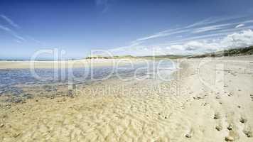 sand beach at Donegal Ireland