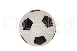 Close-up of football on white background