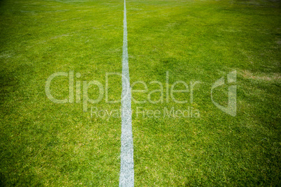 Boundary line of a playing field