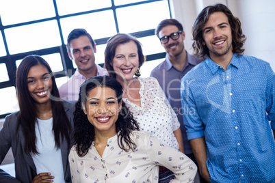 Portrait of a group of hipsters