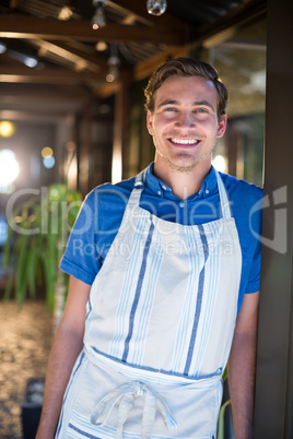 Portrait of smiling chef