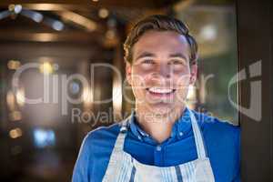 Portrait of smiling chef