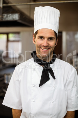 Portrait of smiling chef