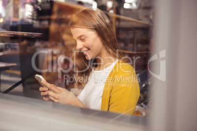 Casual woman on the phone