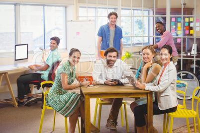 Business people working together Business people working together