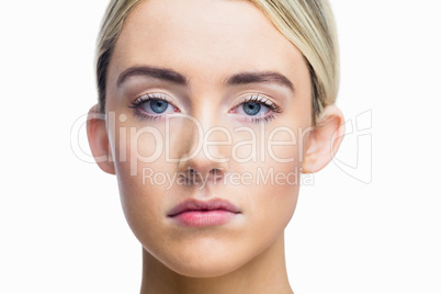 Portrait of woman posing for the camera