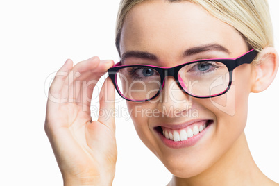 Portrait of woman posing for the camera