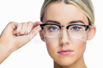 Portrait of woman posing for the camera