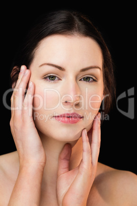 Portrait of woman posing for the camera