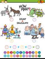 math educational activity for kids