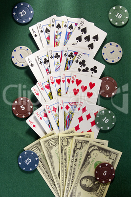 Winning combinations in poker