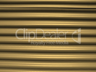 Corrugated steel sepia