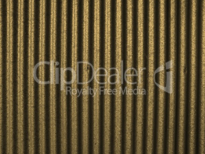 Corrugated steel sepia