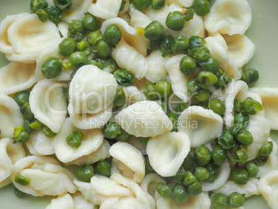 Orecchiette pasta with chickpeas