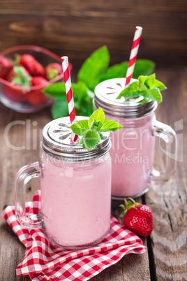 strawberry smoothie