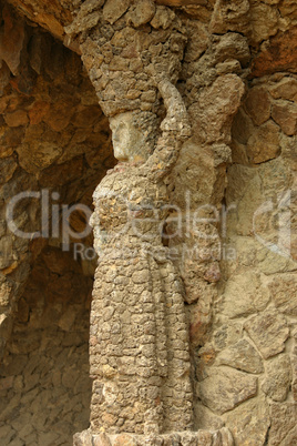 Figurine from Park Guell in Barcelona