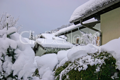 Winter village from Austria