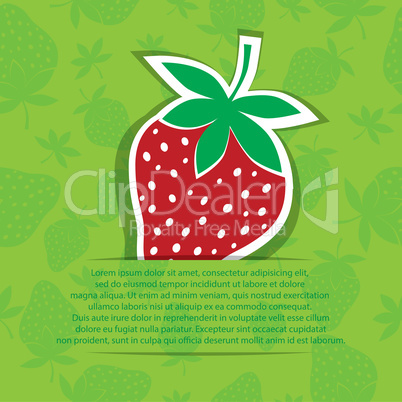 Strawberry in pocket