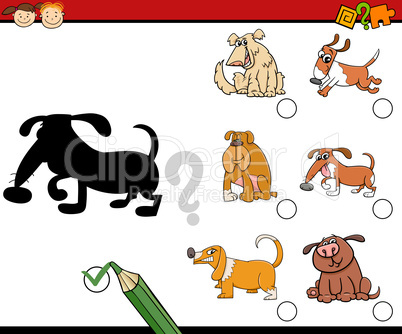 shadows preschool activity task