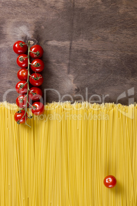 Spaghetti and tomatos