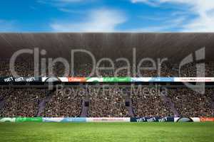 Digital image of a stadium