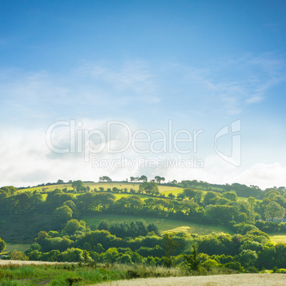 Composite image of a country scene