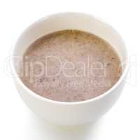 A bowl of buckwheat soup