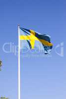 Flagge Schweden blau gelb