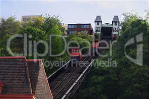 Duquesne Incline in Pittsburgh, Pennsylvania, USA.