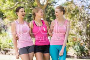 Young volunteer women standing