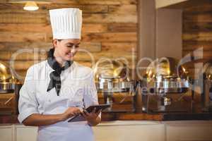 Chef standing with arms crossed