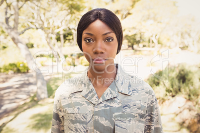 Woman posing for the camera