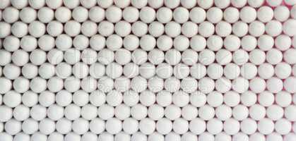 Horizontal  vivid white ball spheres business medicine abstracti