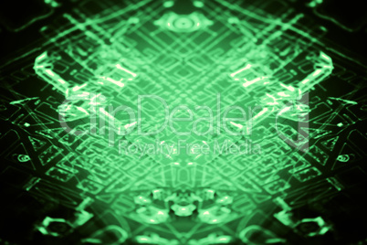 Diagonal blue computer pcb abstract illustration background