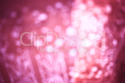 Horizontal pink bokeh background